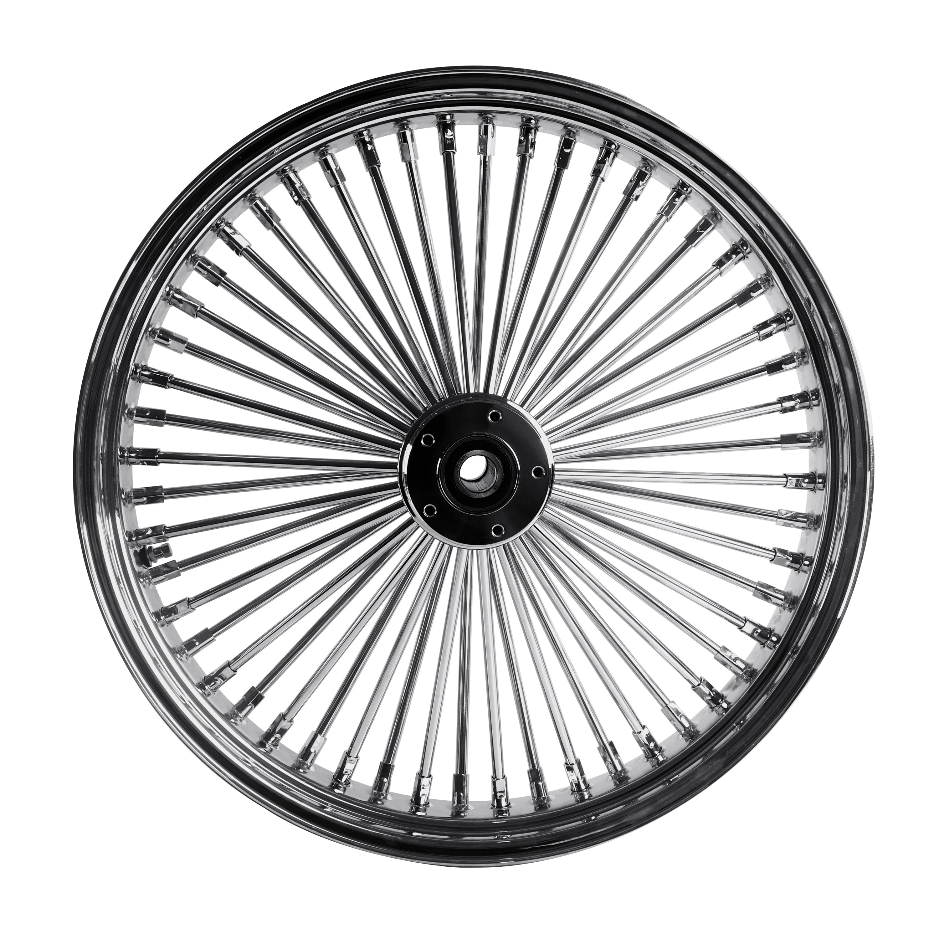 21x3.5" Harley Touring Front Dual Disc Wheel 2008-2024 | Chrome Spoke