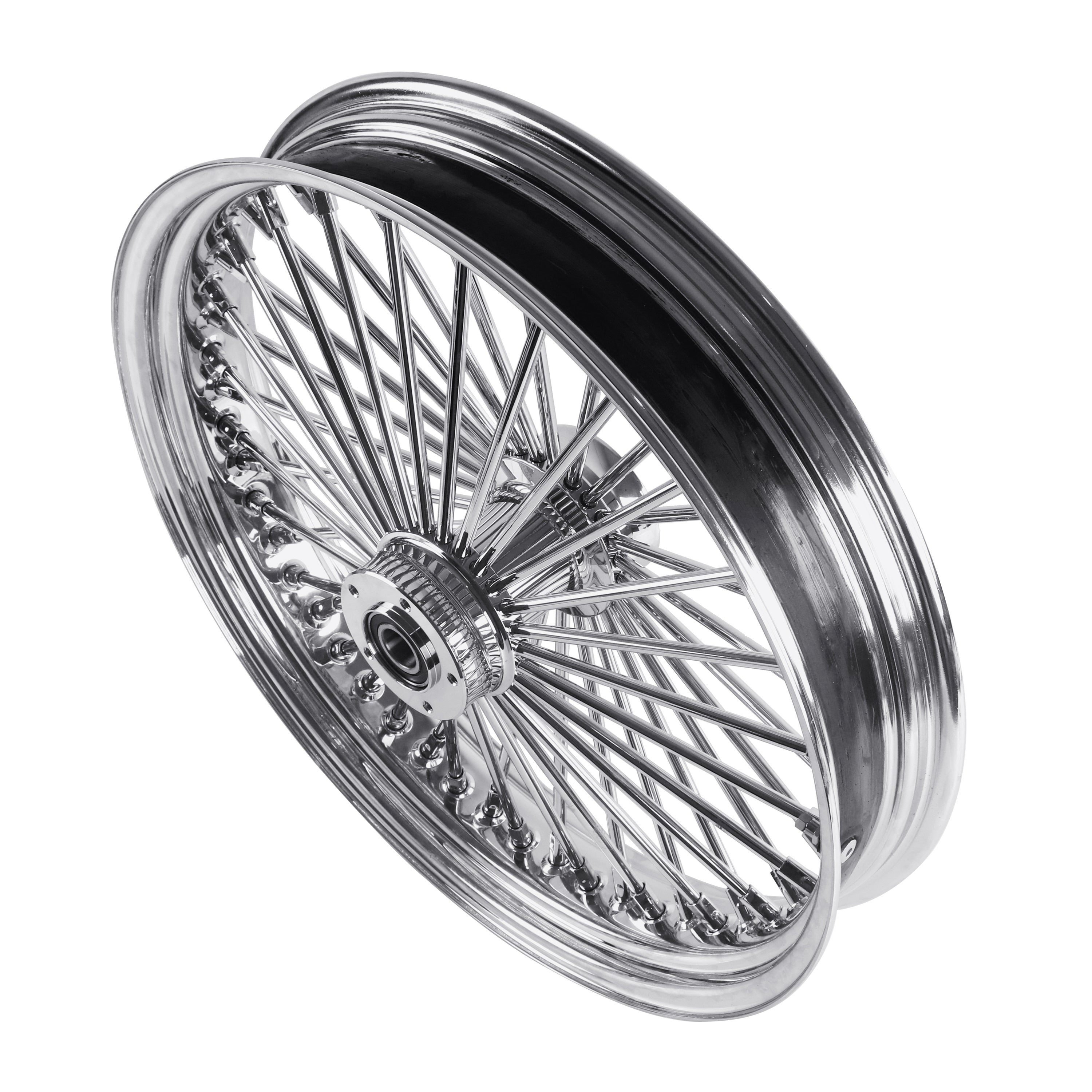 21x3.5" Harley Touring Front Wheel Dual Disc 2000-2007 | Chrome Spoke