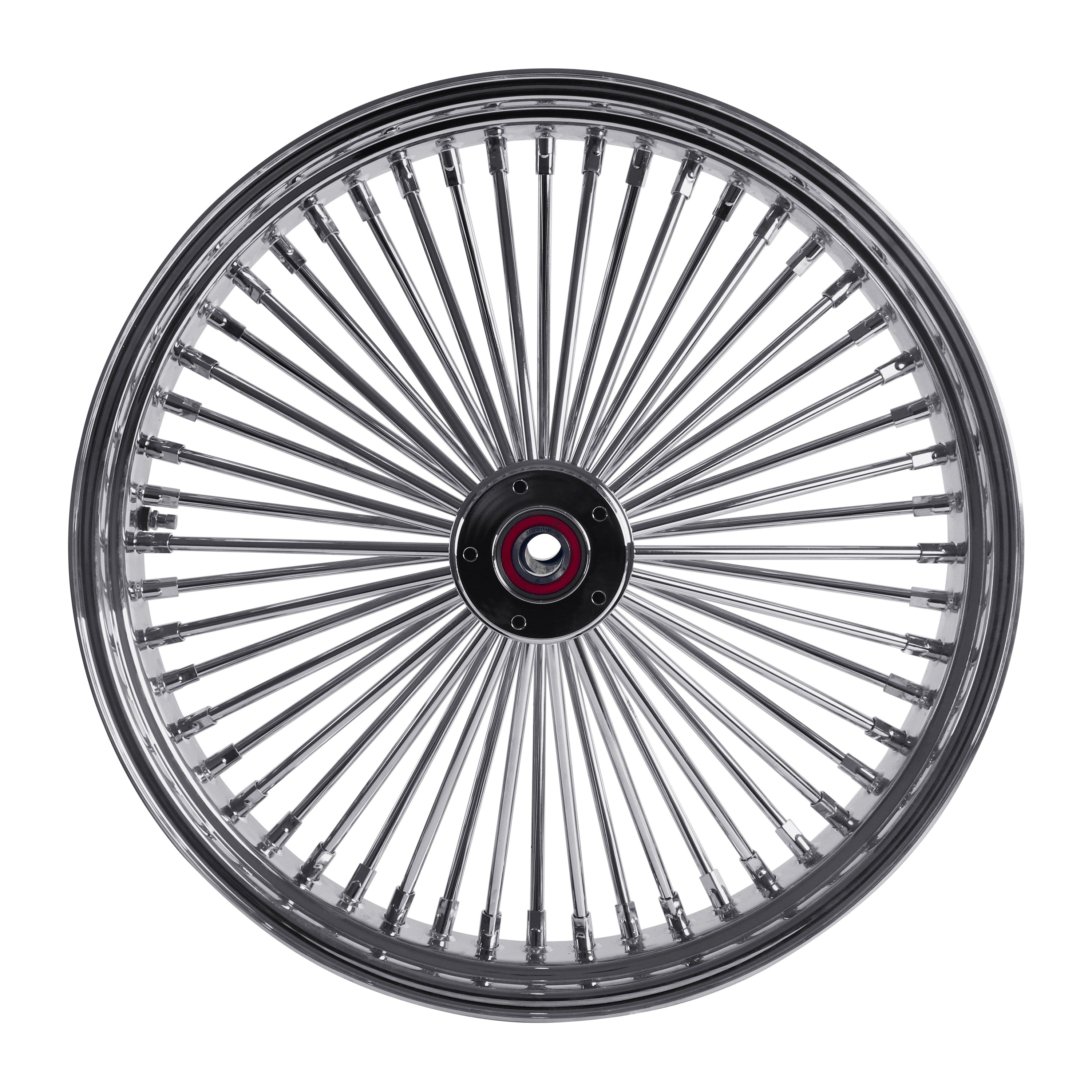 21x3.5" Harley Softail Front Fat Spoke Wheel 2008-Up | Chrome ABS